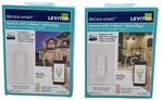 2 Leviton DZ15S Decora Smart Z-wave Technology Dimmer Switch White -sealed. Fixed Price $64.99.
