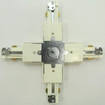 Cooper Lighting LZR214 White Halo Lazer X-connector Four Track Joiner Feed. Fixed Price $21.99.