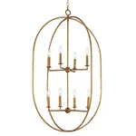 Maxim 21849 Martel Light 30"W Taper Candle Style Chandelier - Gold. Fixed Price $678.30.
