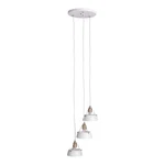 Sei Furniture Renmarco 3-LIGHT Cluster Pendant In White/antique Brass. Fixed Price $113.67.