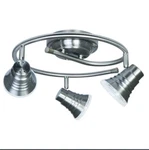 Afx 326630 3LIGHT 18"W Led Fixed Rail Ceiling FIXTURE3000K Satin Nickel Dimmable. Fixed Price $29.99.