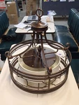 P1123FG Murray Feiss Parisienne Parlor Collection Light Pendant Firenze Gold. Fixed Price $599.99.