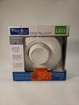 Progress Lighting 5 In. Satin White Integrated Led Recessed Trim. Fixed Price $5.99.