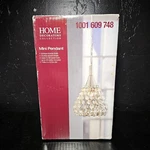 Home Decorators Collection Mini Pendant Light Crystal Accent Shade 1001 609 748. Fixed Price $34.95.