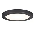 Artika Europa Disk 7" 1-LIGHT Led Flush Mount Ceiling Black Selectable Cct. Fixed Price $10.49.