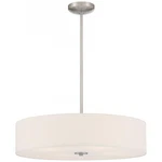 Access Lighting 64066LEDDLP/WH Mid Town 24"W Pendant - Silver. Fixed Price $228.00.