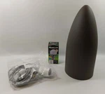 Lbl Lighting Signal Rubberized Gray & Gold Pendant LP861GYGDLED827. Fixed Price $160.76.