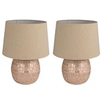 Creative Co-op Capiz Table Lamp With Linen Shade And Inline Switch, Pink .... Fixed Price $360.92.