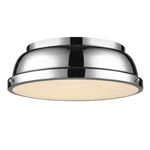 Golden Lighting Duncan -light Chrome Flush Mount. Fixed Price $89.95.