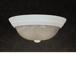 Quoizel AL183W 2-LIGHT Flush Mount Fixture 13" Textured White. Fixed Price $29.50.