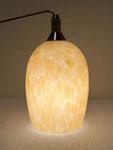 Tech Lighting Italian Hand Blown Glass Pendant Light, Mini Bell Shade. Fixed Price $175.00.