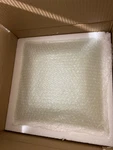 Progress Lighting P4961-30 Square Glass Ceiling Light, 12"X5.5", White. Fixed Price $21.10.