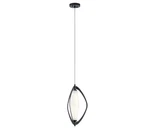 Elan 83872MBK Kivik Pendant, 1-LIGHT Led 9 Watts, Matte Black. Fixed Price $204.10.
