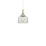 Innovations Lighting 447-1P-12-8 Bell Pendant 8"W Mini Nickel. Fixed Price $140.80.