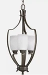 Progress Lighting P3509-20 Wisten Foyer Pendant Antique Bronze 3-LIGHT Niob. Fixed Price $112.50.