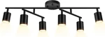 6 Led Track Lighting Kit, Ceiling Spot With Adjustable Head. Fixed Price $50.36.