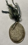 Antique Italy First Communion 800 Silver Pendant Medal Memoria Della Mia Prima. Fixed Price $19.99.