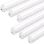 Hykolity 6 Pack Led Shop Light 4FT, T5 Integrated Single Fixture, 22W, 2200LM,. Fixed Price $75.96.