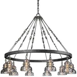 10-LIGHT Chandelier Troy Lighting Menlo Park Collection. Fixed Price $450.00.