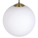 Forte Lighting 2765-01 Selene 14"W Pendant Gold. Fixed Price $170.10.