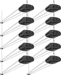 10 Pack 4FT Led Shop 40W Linkable Utility Ceiling Lights 6500K Garage. Fixed Price $89.99.