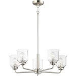Maxim Lighting 12266CDSN Acadia Chandelier Satin Nickel. Fixed Price $195.50.