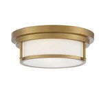 Light 13 Inch Wide Flush Mount-natural Brass Finish 2583-BEL-4642178. Fixed Price $84.95.