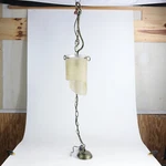 Varaluz Soho 7" Hand-forged Steel Pendant Statue Garden Finish 126M01SG. Fixed Price $225.00.