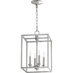 Quorum Light 11' Entry, Satin Nickel 6731-4-65. Fixed Price $233.60.