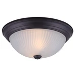 Canarm Madison Light 13" Flush Mount, Oil Rubbed Bronze/frosted - IFM21313. Fixed Price $49.99.
