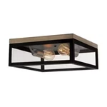 Globe Electric Verona Flush Mount Light Panes 2 Dark Bronze 65919. Fixed Price $42.99.