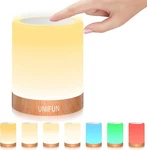 Night Light, Touch Lamp For Bedrooms Living Regular Szie, Warm White,rgb. Fixed Price $23.58.