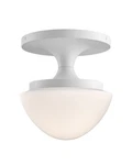 Hinkley Lighting 47811 Knox 8"W Semi-flush Bowl Ceiling Fixture White. Fixed Price $179.00.