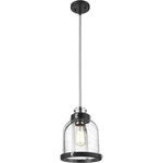 Z-lite 337MP-MB+CH Burren Pendant Matte Black And Chrome. Fixed Price $104.40.