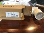 Wac Lighting L-8010-30-WT 120 White Track Head Ceiling. Fixed Price $22.99.