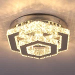 Cxgleaming Modern Chandelier Crystal Flush Mount Ceiling Hexagonal-dimmable. Fixed Price $98.71.