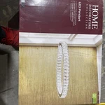 Home Decorators COLLECTION-24 In. Chrome Integrated Led Pendant Clear Crystals. Fixed Price $180.50.