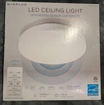 Winplus Led Ceiling Light With Motion Sensor & Remote 1165831. Fixed Price $42.25.
