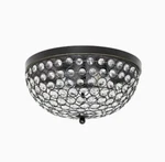 Crystal Flush Mount Ceiling Light - Elegant Designs. Fixed Price $39.99.