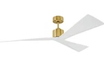 Visual Comfort 3ADR60BBS Adler - Ceiling Fan, Brushed Brass White Blades. Fixed Price $481.11.