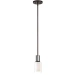Mini Hanging Pendant Ceiling Smoked Iron Lighting Minka Lavery 4101-172. Fixed Price $39.99.