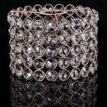 Boao Crystal Lamp Shade Ceiling Light 5.9 X 3.94 Inch, Gold. Fixed Price $42.99.