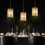 3 Pack Golden Crystal Pendant Lights Waterfall Bead Elegant Home Chandelier. Fixed Price $134.48.