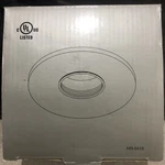 Wac Lighting Recessed Low Voltage Trim Metal Ring, White HR-836-WT. Fixed Price $34.95.