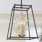 Lnc Crystal Linear Black Kitchen Island Chandelier 3-LIGHT Gold Branch Pendant. Fixed Price $119.95.