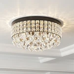 Maxax 4 Lights Crystal Chandelier, Recessed Drum Ceiling Light, Mini .... Fixed Price $199.38.
