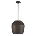 Capital Lighting Della 13" Pendant, Terracotta Umber - 354212UR. Fixed Price $288.00.