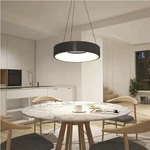 Artika Aiden Drum 31 Watt Light Black Modern 5CCT Integrated Led Pendant. Fixed Price $129.00.