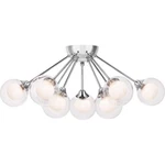 Platinum Collection Spellbound 9 Light Semi-flush Mount 10 Inches High. Fixed Price $329.99.