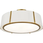 Crystorama FUL-907-GA Ceiling Fulton Semi-flush Mount Antique Gold. Fixed Price $598.00.